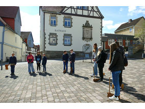 Rasseln in Naumburg - eine alte Ostertradition (© Karl-Franz Thiede)